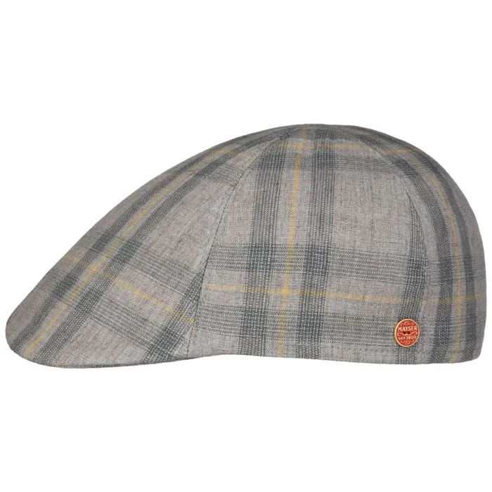 WomenMen Flat Caps Mayser Paddy Kampen Linen Flat Cap Dark Blue WomenMen Flat Caps Mayser Paddy Kampen Linen Flat Cap Dark Blue