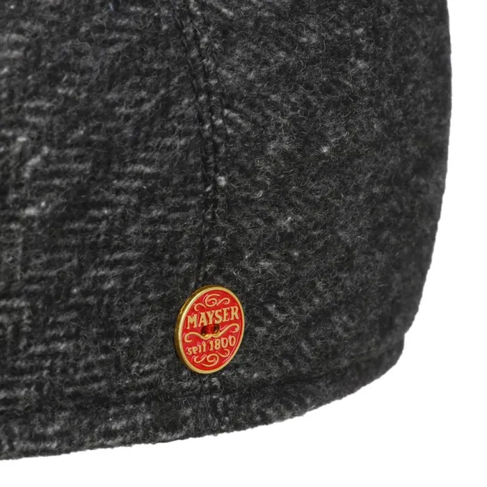 WomenMen Flat Caps Mayser Sidney Plus Amaro Flatcap Black WomenMen Flat Caps Mayser Sidney Plus Amaro Flatcap Black