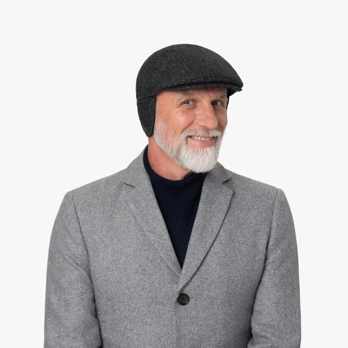 WomenMen Flat Caps Mayser Sidney Plus Amaro Flatcap Black WomenMen Flat Caps Mayser Sidney Plus Amaro Flatcap Black