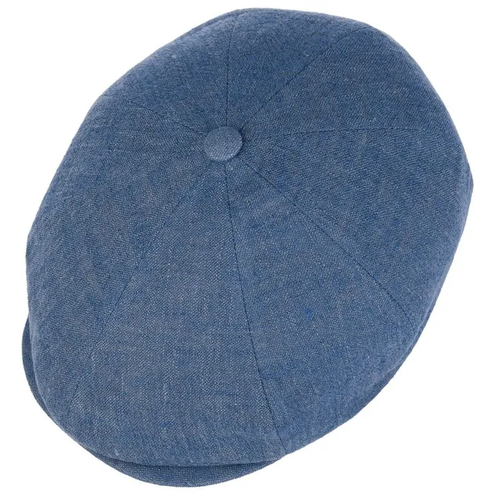 WomenMen Flat Caps Mayser Wallace Linen Flat Cap Blue WomenMen Flat Caps Mayser Wallace Linen Flat Cap Blue