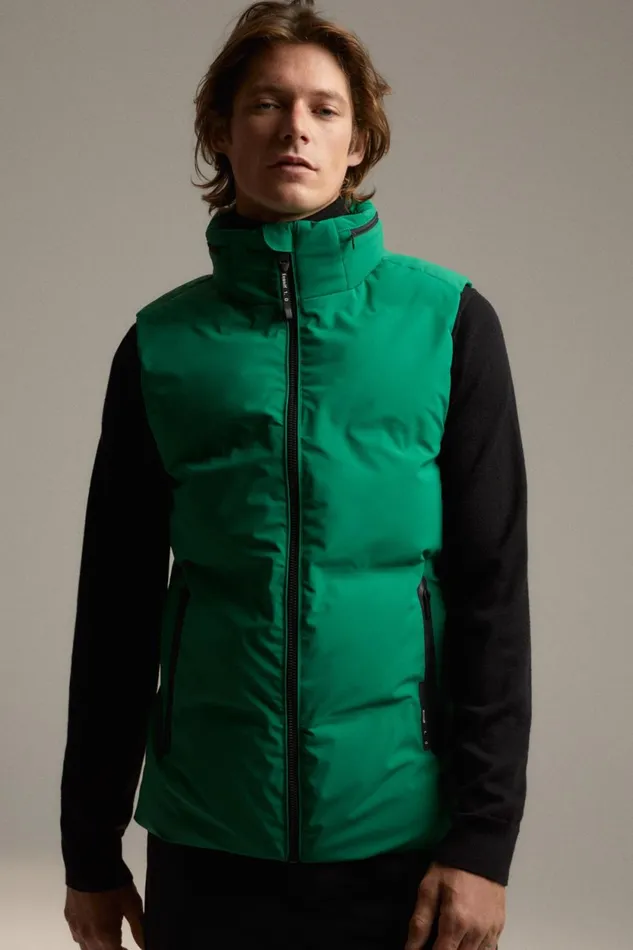 WomenMen Green Mauna Vest Ecoalf Onepointzero