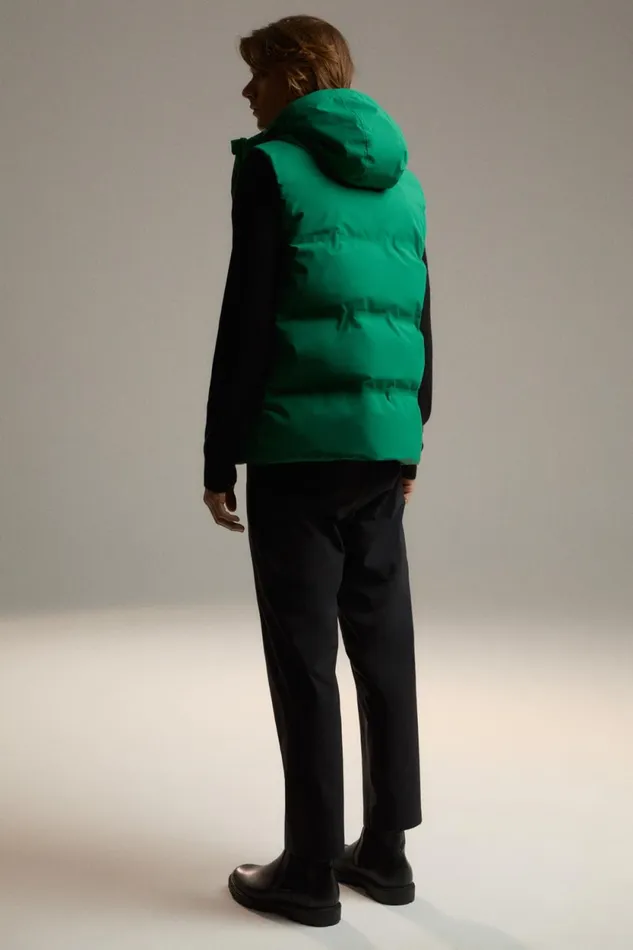 WomenMen Green Mauna Vest Ecoalf Onepointzero