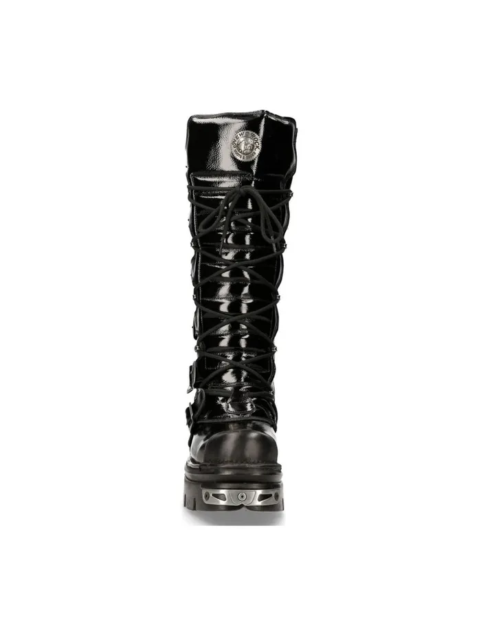 WomenMen High Boot Metallic M314C1 New Rock High Boots WomenMen High Boot Metallic M314C1 New Rock High Boots