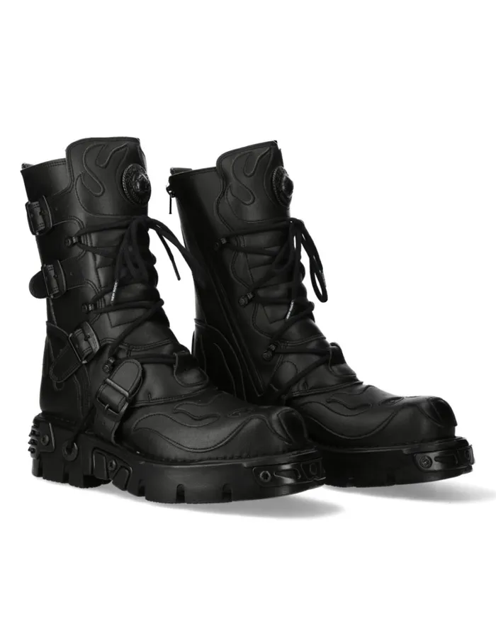 WomenMen M107Vc7 New Rock Boots
