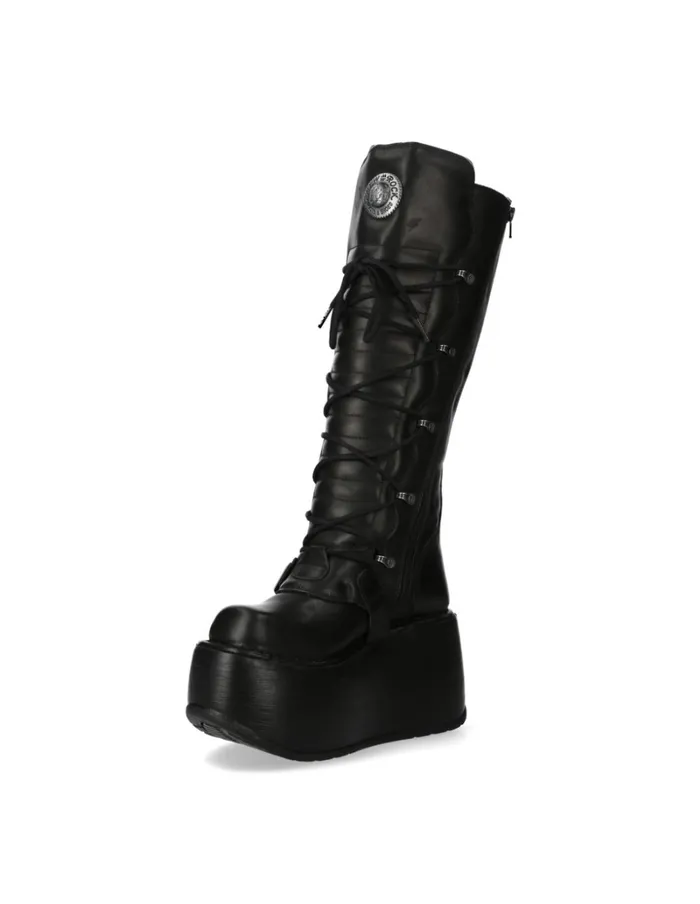WomenMen M272C54 New Rock High Boots WomenMen M272C54 New Rock High Boots