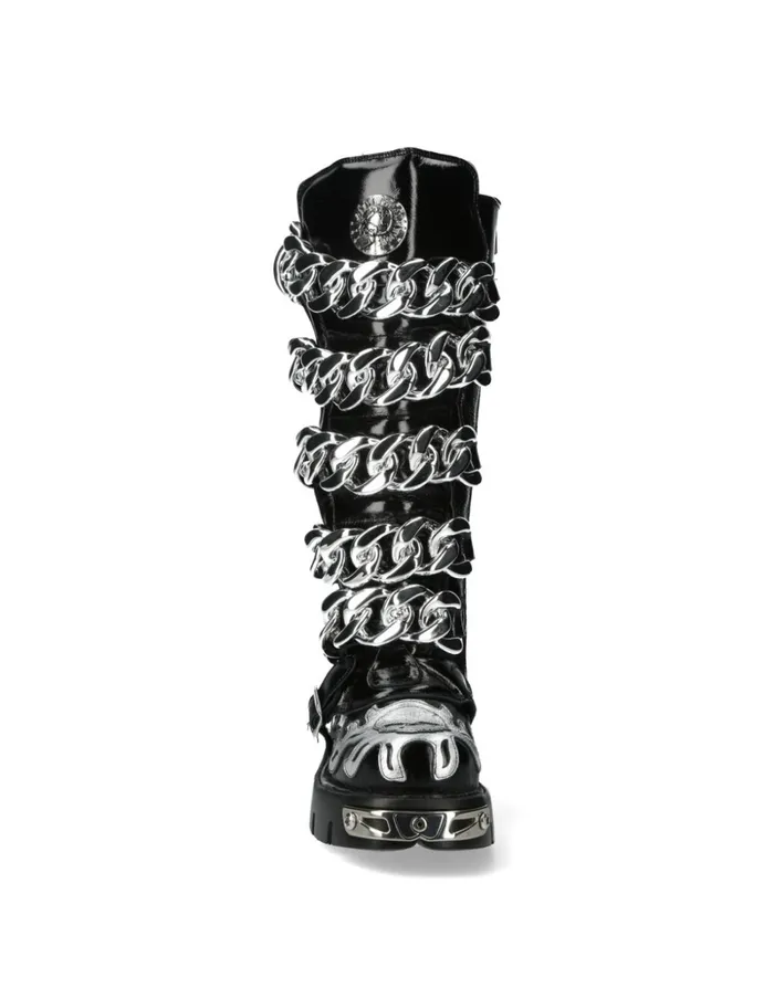 WomenMen MMet033C1 New Rock High Boots WomenMen MMet033C1 New Rock High Boots