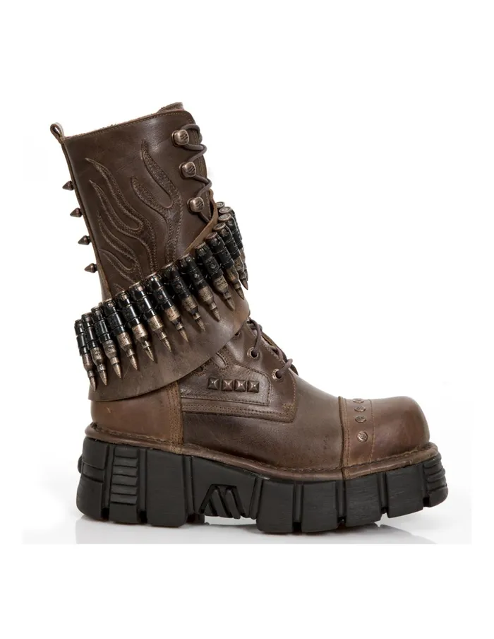 WomenMen Metallic M297C3 New Rock Boots WomenMen Metallic M297C3 New Rock Boots