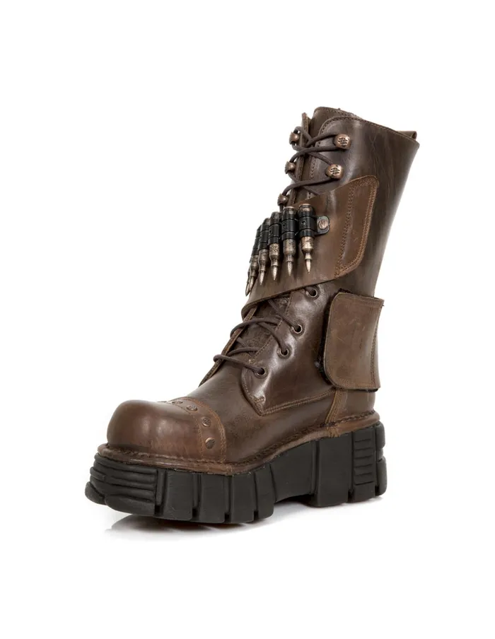 WomenMen Metallic M297C3 New Rock Boots WomenMen Metallic M297C3 New Rock Boots