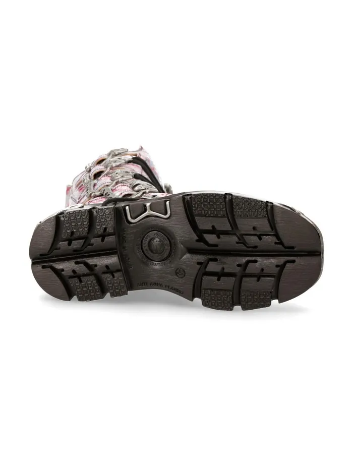 WomenMen Metallic M402C12 New Rock Boots WomenMen Metallic M402C12 New Rock Boots