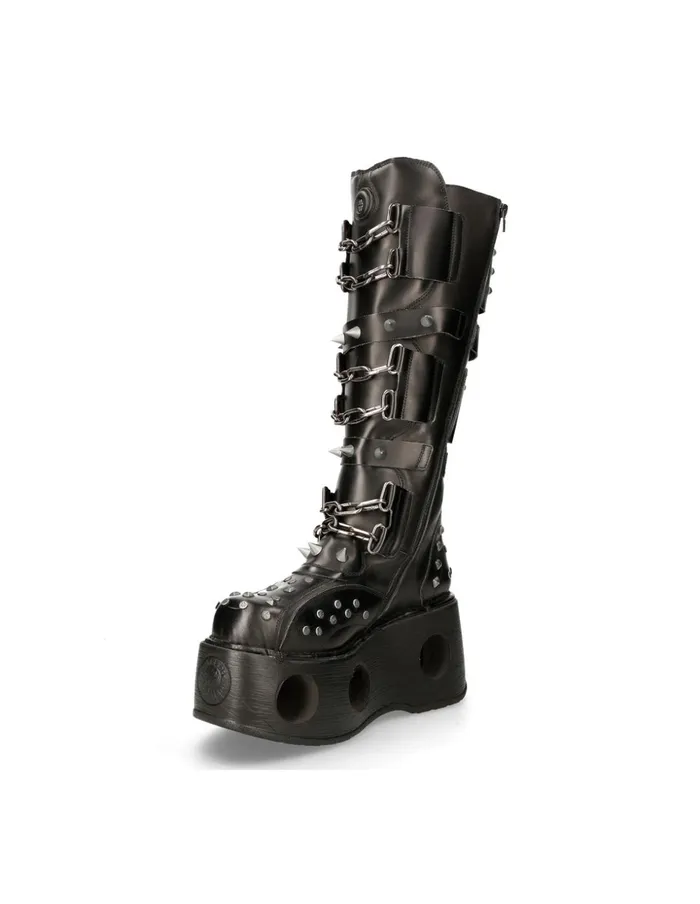 WomenMen Metallic M734C2 New Rock High Boots WomenMen Metallic M734C2 New Rock High Boots