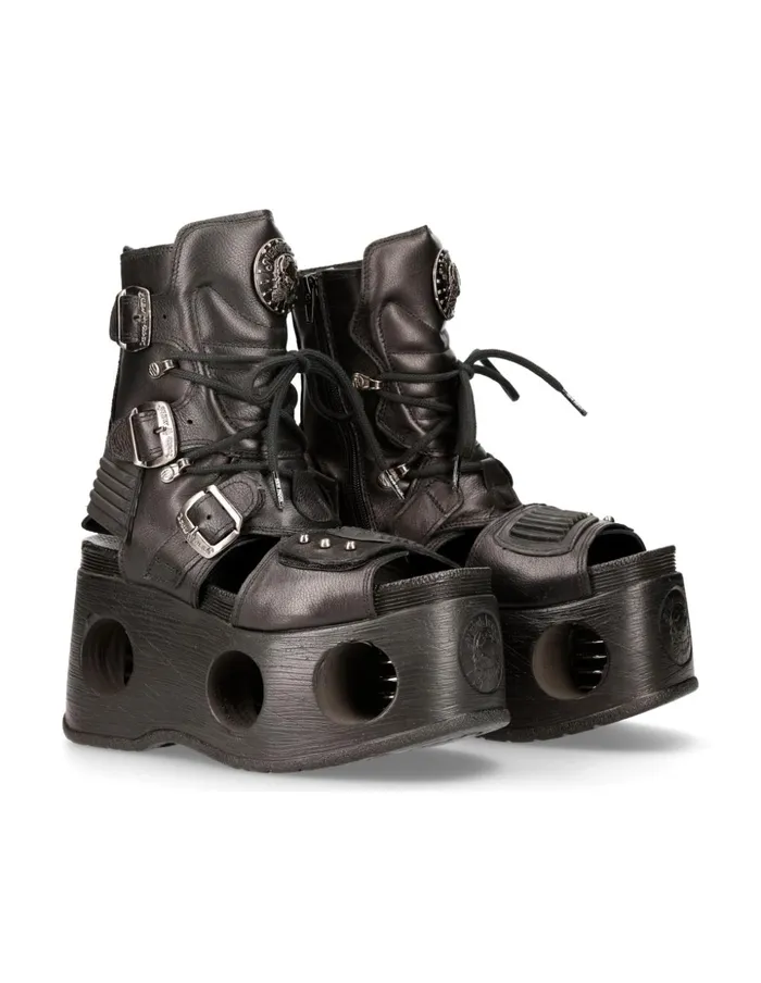 WomenMen Metallic MBios107C4 New Rock High Heels