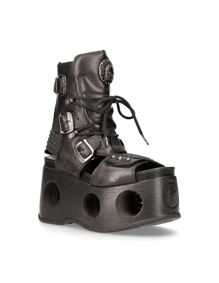 WomenMen Metallic MBios107C4 New Rock High Heels WomenMen Metallic MBios107C4 New Rock High Heels