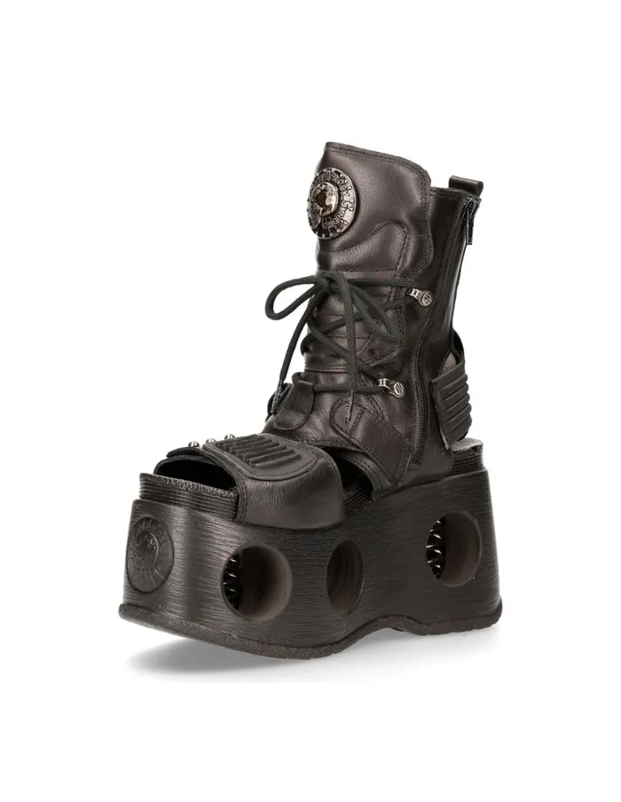WomenMen Metallic MBios107C4 New Rock High Heels WomenMen Metallic MBios107C4 New Rock High Heels
