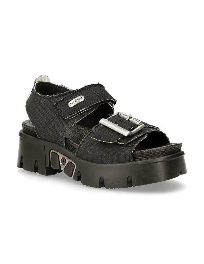 WomenMen Metallic MBios108V1 New Rock Sandals WomenMen Metallic MBios108V1 New Rock Sandals