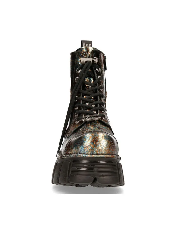 WomenMen Metallic MMili083cctC7 New Rock Boots WomenMen Metallic MMili083cctC7 New Rock Boots
