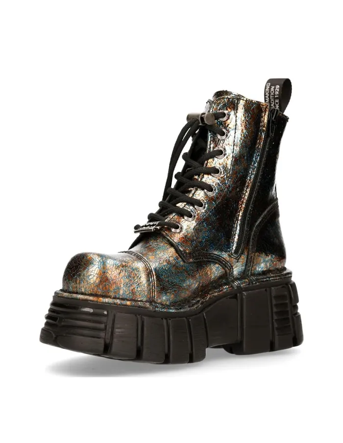 WomenMen Metallic MMili083cctC7 New Rock Boots WomenMen Metallic MMili083cctC7 New Rock Boots