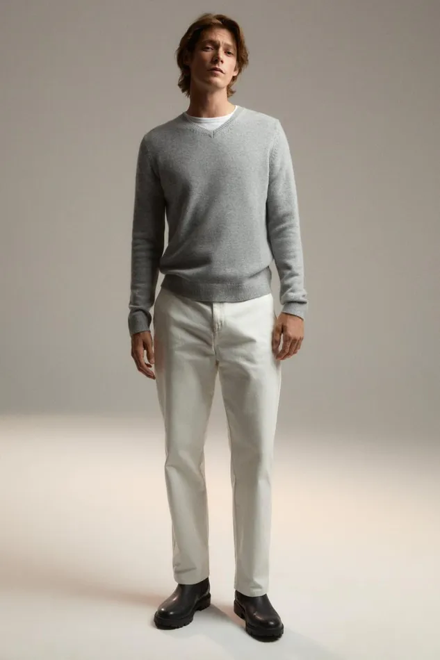 WomenMen White Grek Pants Ecoalf Onepointzero