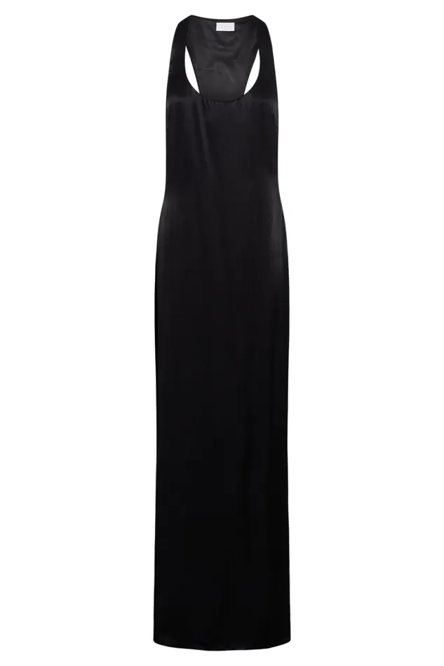Women Meshki Dresses Jacquelyn Racerback Maxi Dress 8211 Black
