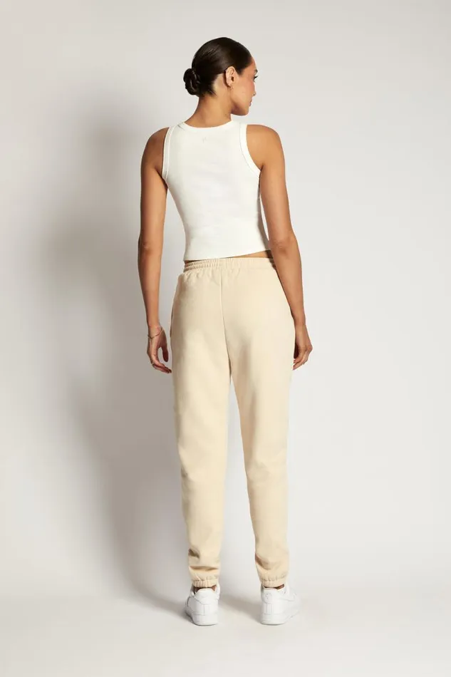 Women Meshki Tops Zanna Ribbed Tank Top 8211 White