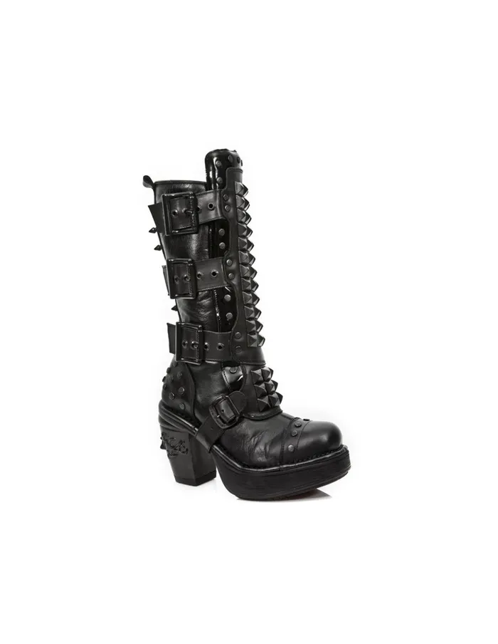 Women Metallic M8342C8 New Rock Boots Women Metallic M8342C8 New Rock Boots