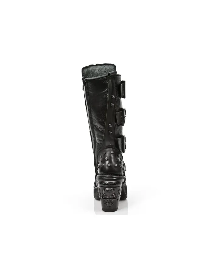 Women Metallic M8342C8 New Rock Boots Women Metallic M8342C8 New Rock Boots