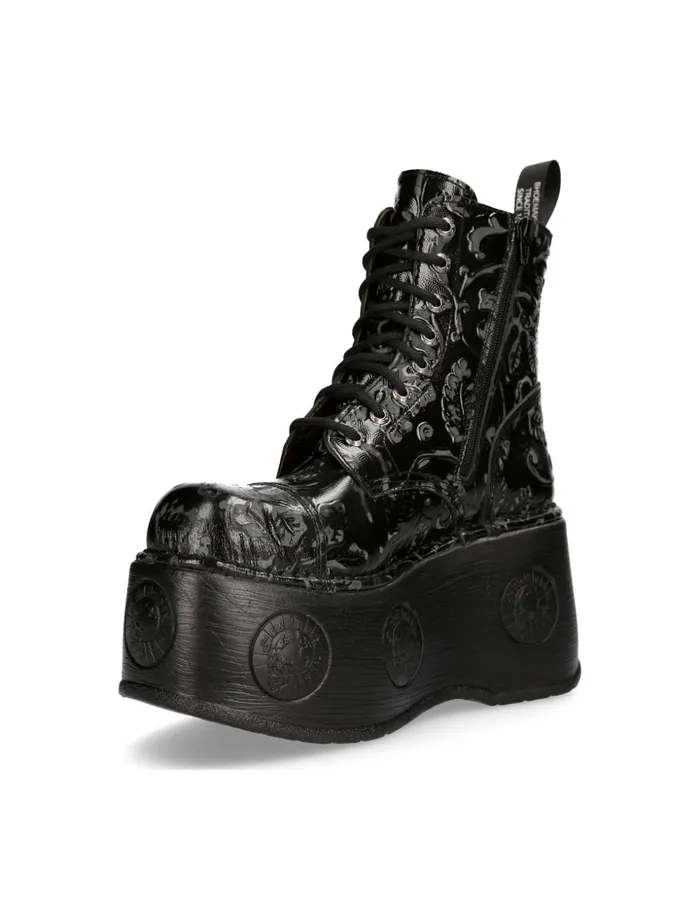 Women Metallic MMili083cC16 New Rock High Heels Women Metallic MMili083cC16 New Rock High Heels
