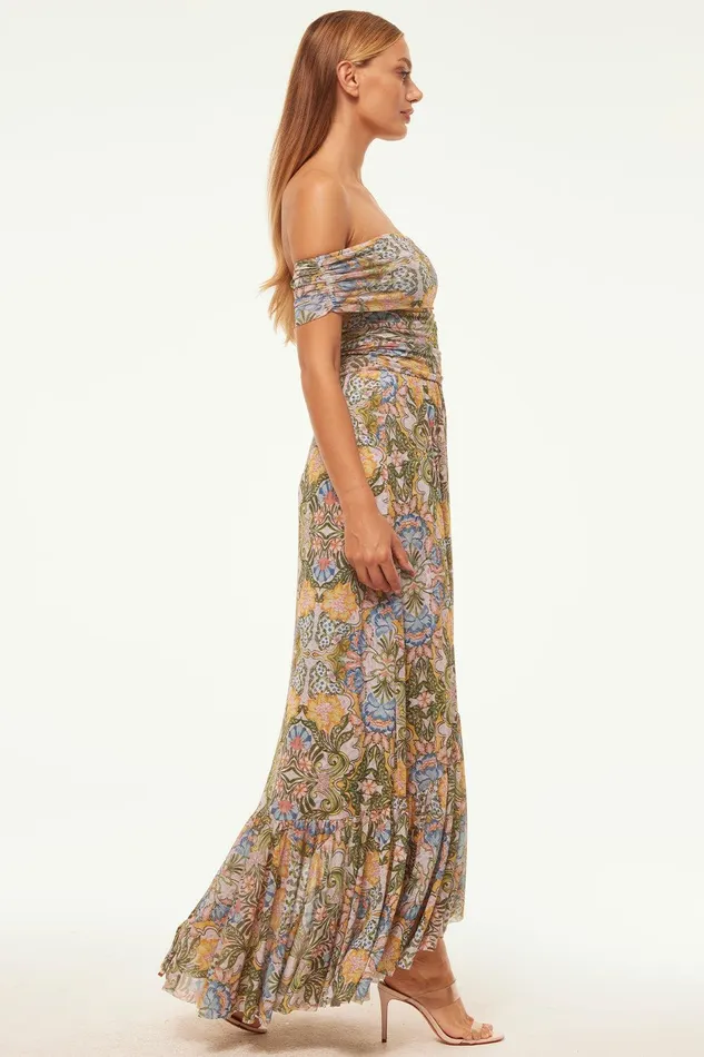 Women MISA Los Angeles Dresses FIORELLA DRESS Dolce Vita Kaleidoscope