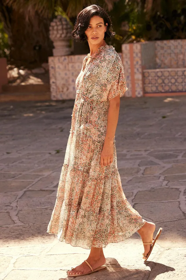 Women MISA Los Angeles Dresses ILYA DRESS Ombre Tapestry