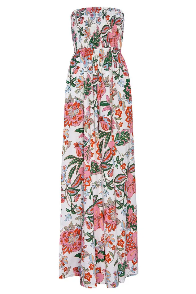 Women MISA Los Angeles Jumpsuits and Rompers ANDREA JUMPSUIT Casablanca Floral