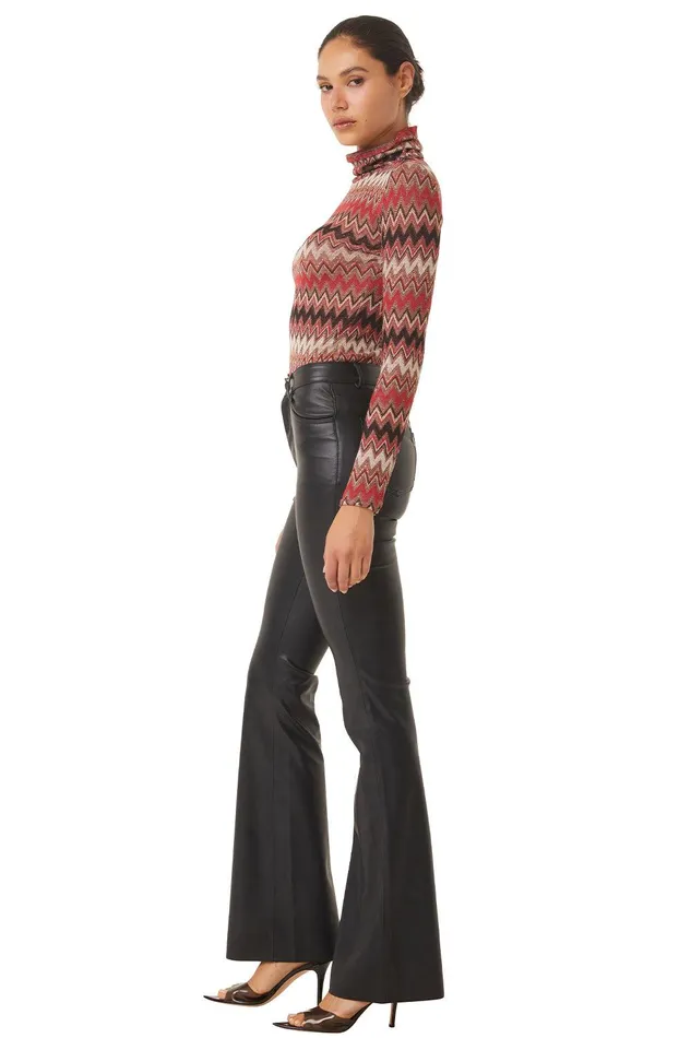 Women MISA Los Angeles Matching Sets NADJA TOP Winter Chevron