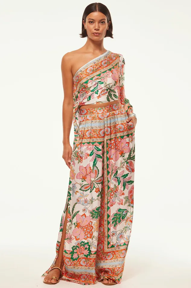Women MISA Los Angeles Matching Sets SELENA PANT Casablanca Border Mix