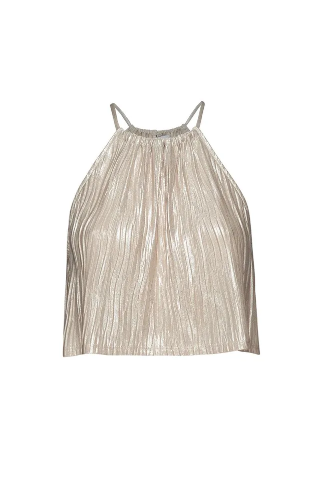 Women MISA Los Angeles Tops SAANA TOP Mother Of Pearl
