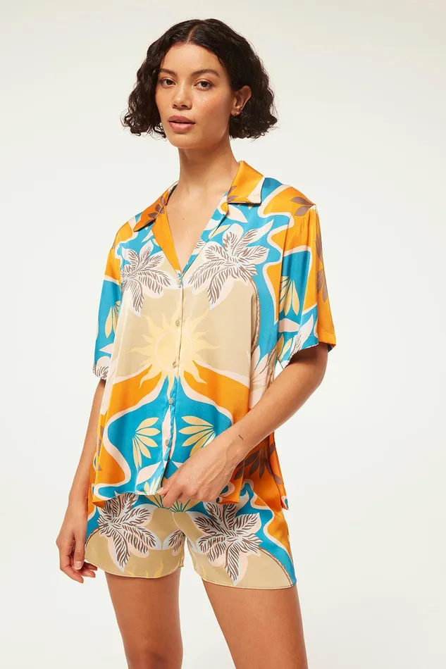 Women MISA Los Angeles Tops SOLANGE TOP Bain De Soleil