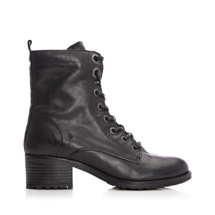 Women Moda In Pelle MidCalf Boots Bezzie Black Leather