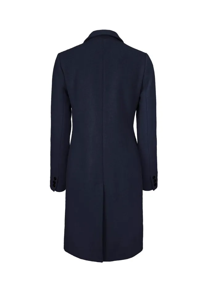 Women Modstrm Coats and Jackets Odelia Coat Navy Sky Women Modstrm Coats and Jackets Odelia Coat Navy Sky