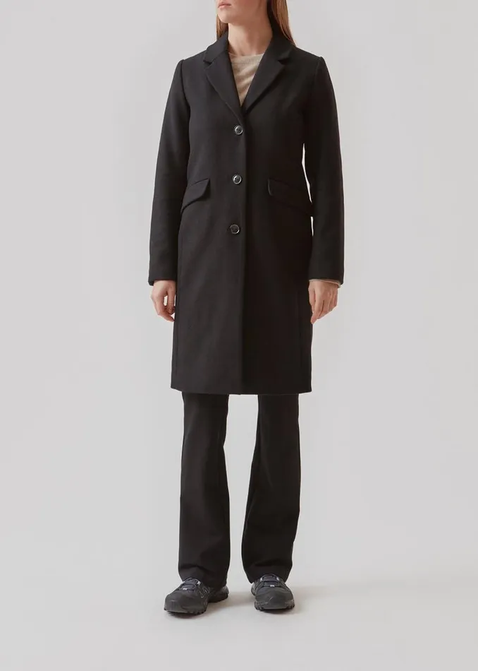 Women Modstrm Coats and Jackets Pamela Coat Black