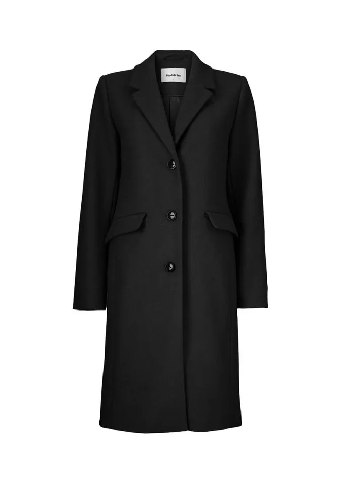 Women Modstrm Coats and Jackets Pamela Coat Black Women Modstrm Coats and Jackets Pamela Coat Black