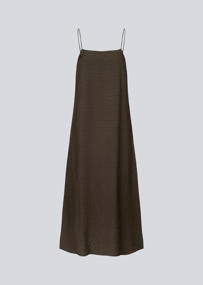 Women Modstrm Dresses FallowMD Dress Dark Coffee