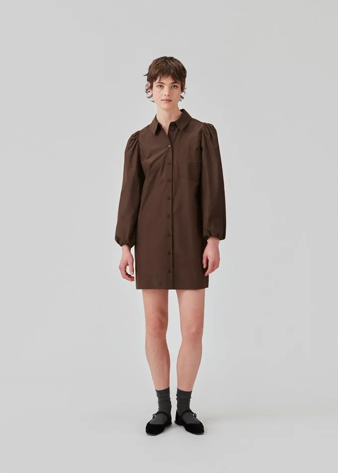 Women Modstrm Dresses FernandoMD Dress Dark Coffee