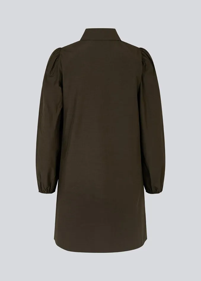 Women Modstrm Dresses FernandoMD Dress Dark Coffee Women Modstrm Dresses FernandoMD Dress Dark Coffee