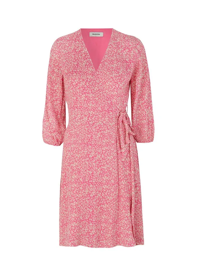 Women Modstrm Dresses RinnaMD Print Wrap Dress Taffy Fairytale Flower Women Modstrm Dresses RinnaMD Print Wrap Dress Taffy Fairytale Flower
