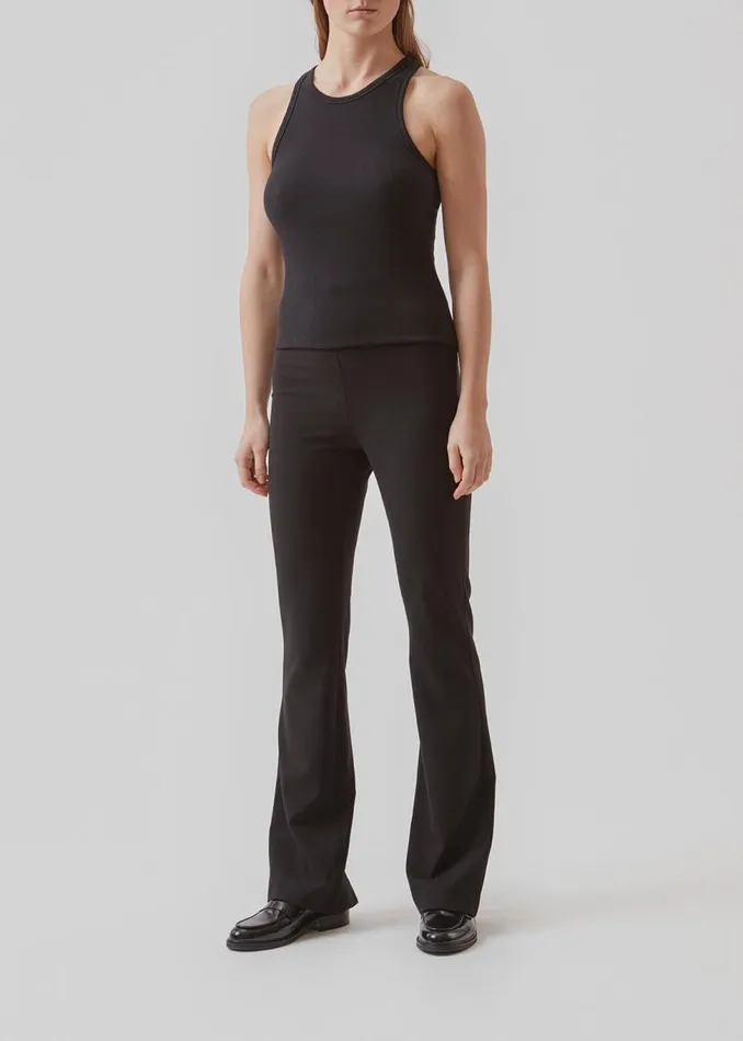 Women Modstrm Pants and Leggings AnkerMD Slit Pants Black