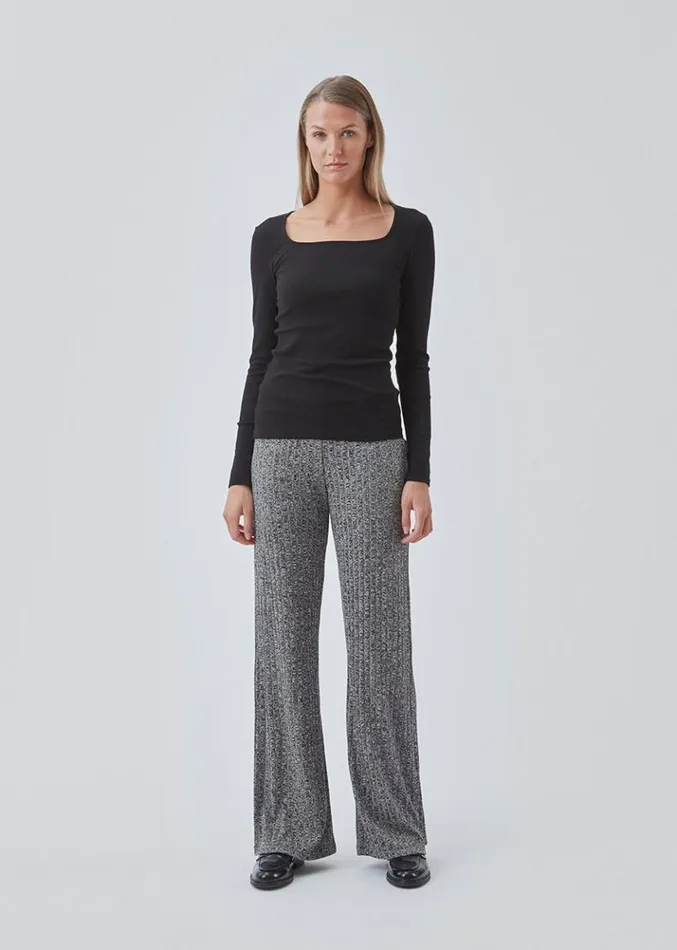Women Modstrm Pants and Leggings BeckMD Pants Grey Black