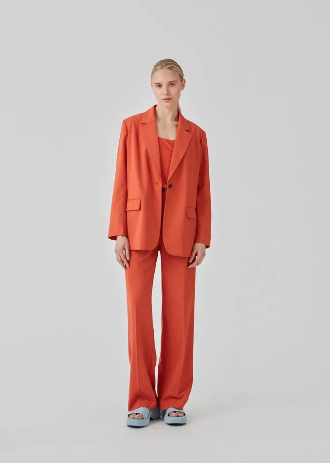 Women Modstrm Suits AnkerMD Blazer Burnt Rose Women Modstrm Suits AnkerMD Blazer Burnt Rose