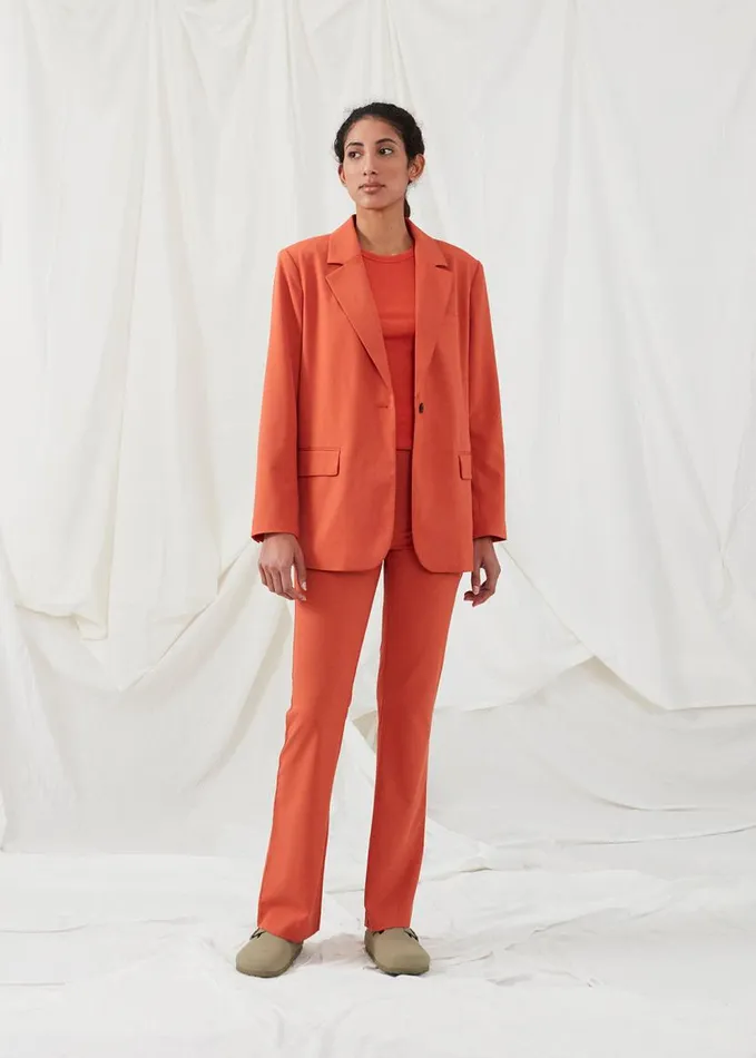 Women Modstrm Suits AnkerMD Blazer Burnt Rose Women Modstrm Suits AnkerMD Blazer Burnt Rose