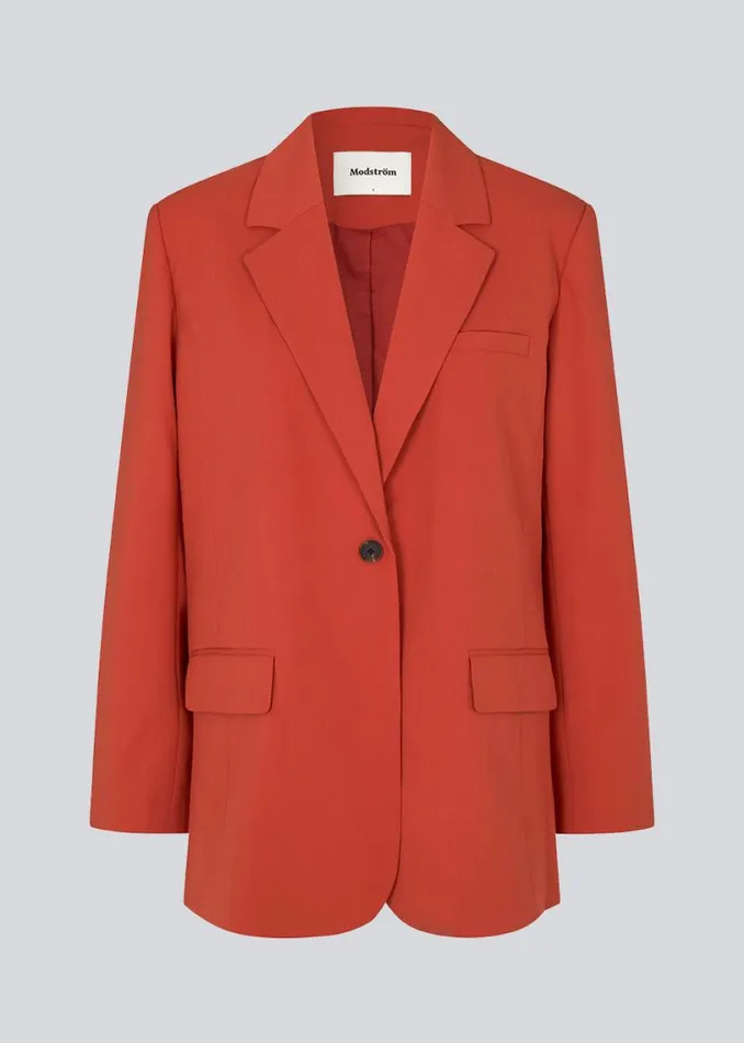 Women Modstrm Suits AnkerMD Blazer Burnt Rose Women Modstrm Suits AnkerMD Blazer Burnt Rose