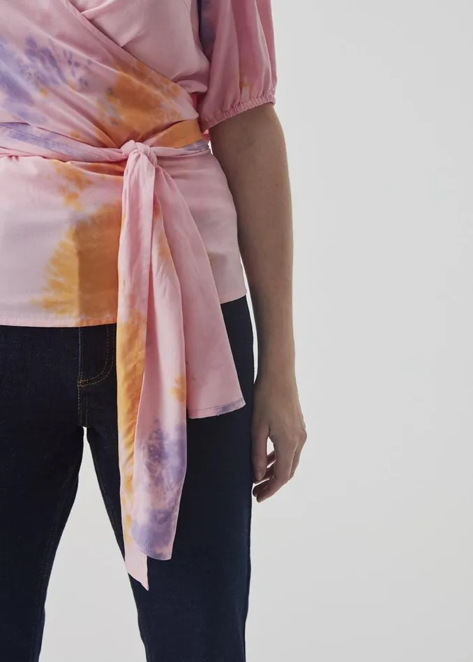 Women Modstrm Tops Cello Print Top Summer Tie Dye Women Modstrm Tops Cello Print Top Summer Tie Dye