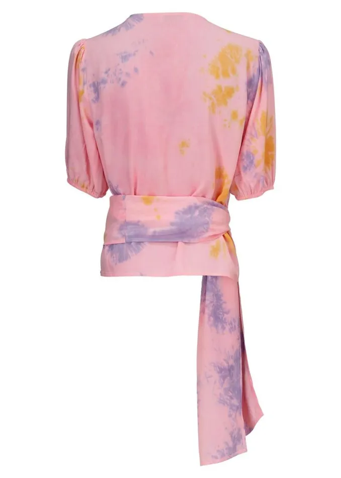 Women Modstrm Tops Cello Print Top Summer Tie Dye Women Modstrm Tops Cello Print Top Summer Tie Dye