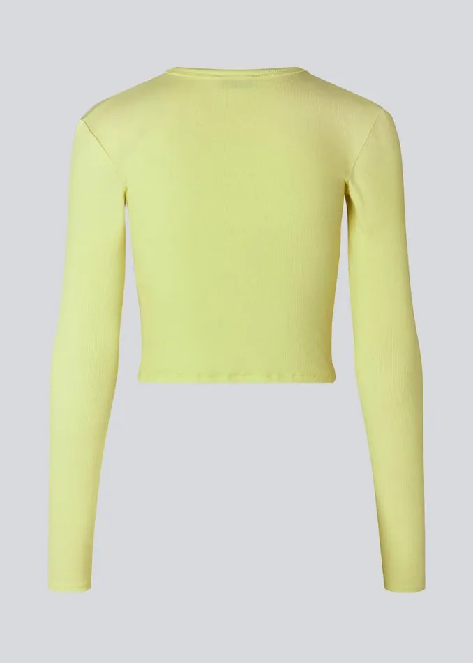 Women Modstrm Tops IgorMD LS Crop Top Yellow Pear Women Modstrm Tops IgorMD LS Crop Top Yellow Pear