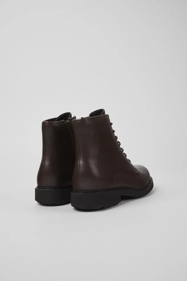 Women Neuman Brown Leather Ankle Boots Camper Ankle Boots Women Neuman Brown Leather Ankle Boots Camper Ankle Boots